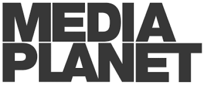 the logo for media planet