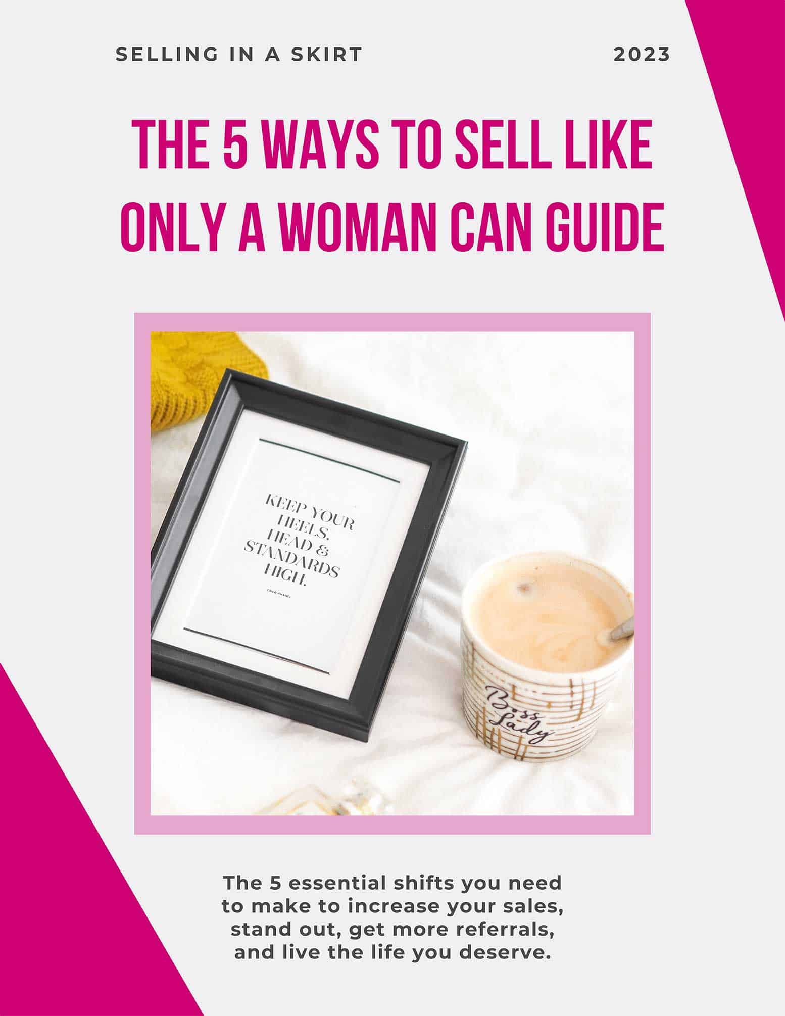 the 5 ways to sell like only a woman can guide