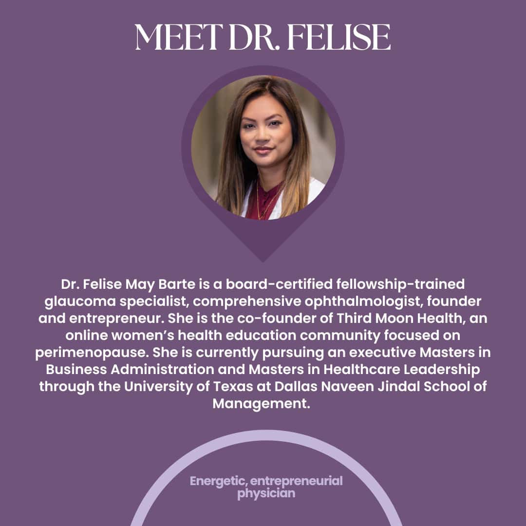 a purple poster with a picture of a woman