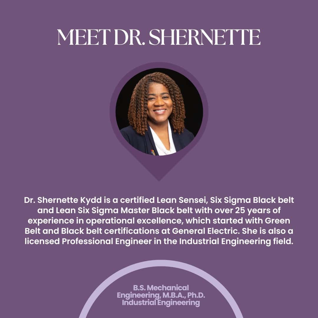 June Featured Woman In Healthcare: A Q&A With Dr. Shernette R. Kydd, PE, PhD, MBA, CLSSMBB, CSSBB, CPHQ, LBC picture2
