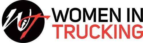 the women in trucking logo