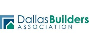 the logo for dallas builder's association
